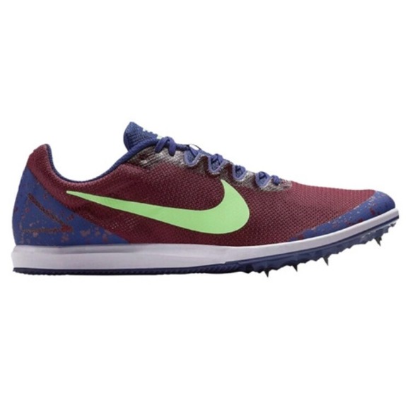 Nike Zoom Rival Bordeaux Lime Blast Women's Spikes Size 9 907567-600 - Picture 1 of 2